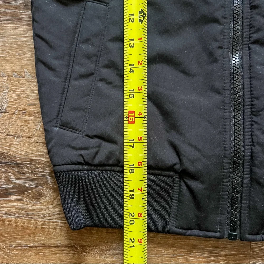 Old Navy Classic Black Bomber Jacket, Size M (8)